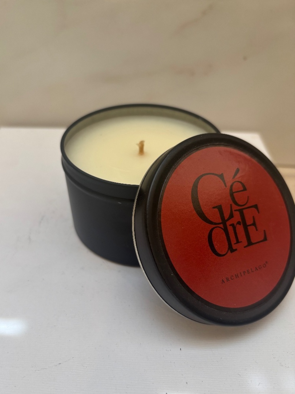 Archipelago Cedre Travel Tin Candle